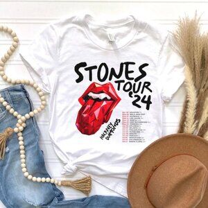 The Rolling Stones Hackney Diamonds Tour 2024 Concert Shirt 94
